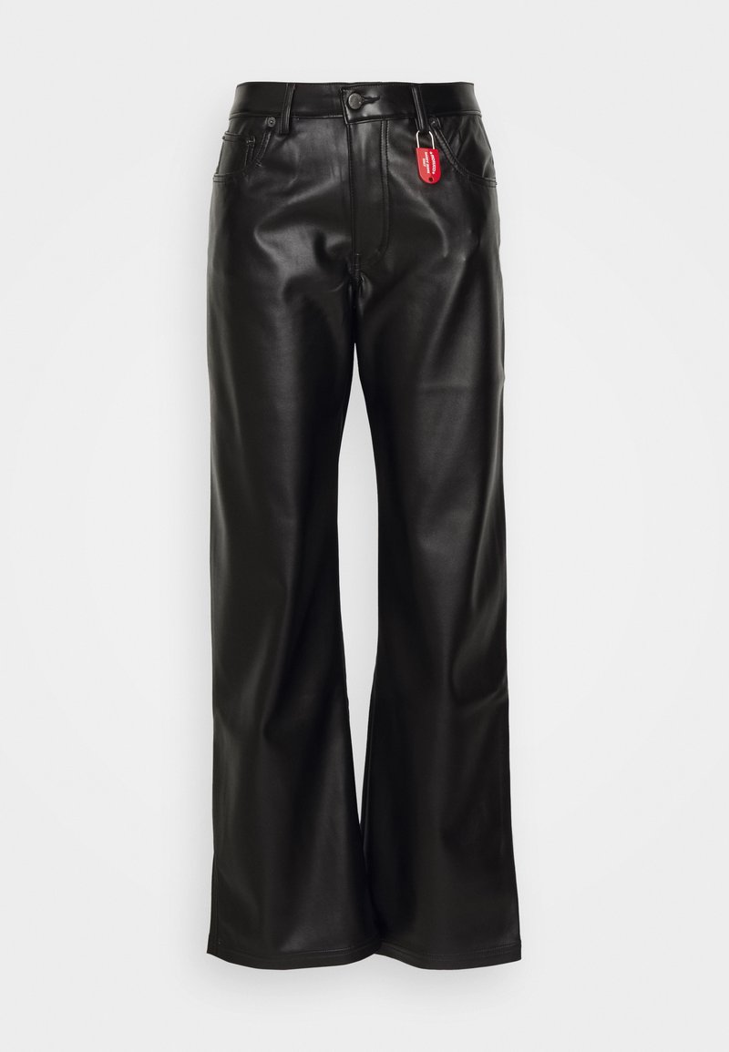 Fiorucci Leren broek zwart Fiorucci Leren broek zwart