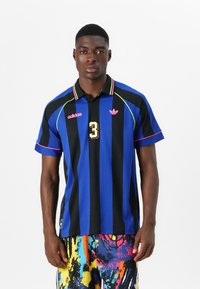 adidas Originals - UNISEX - Polo shirt - semi lucid blue/black Thumbnail Image 1