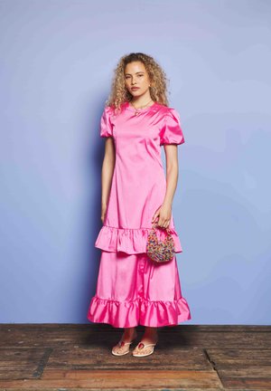 SUN DAPPLED DRESS - Maxi ruha - pink