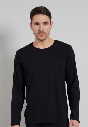 3ER PACK - Undershirt - schwarz dunkel uni