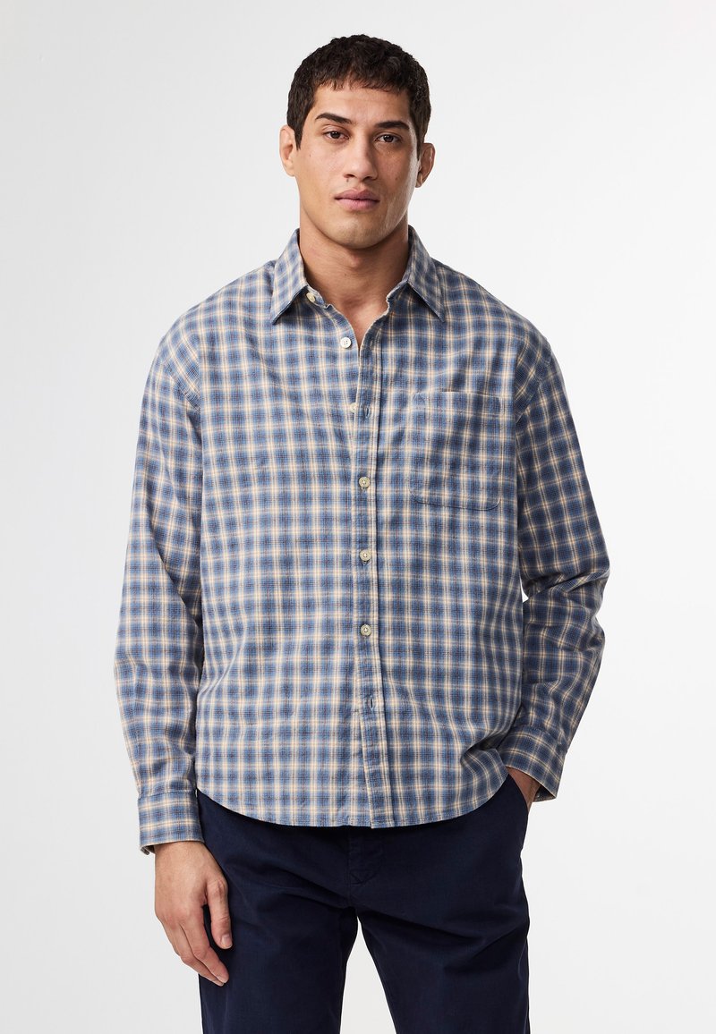 NN.07 DEON - Hemd - blue check