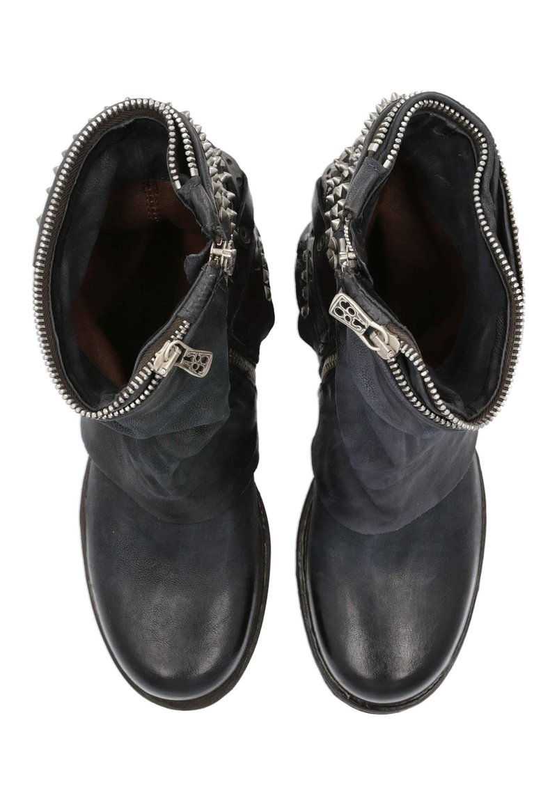 Damen Ankle Boots | A.S.98 Cowboy-/Bikerstiefelette dark blue/dunkelblau - XU98537 Damen Ankle Boots | A.S.98 Cowboy-/Bikerstiefelette dark blue/dunkelblau - XU98537