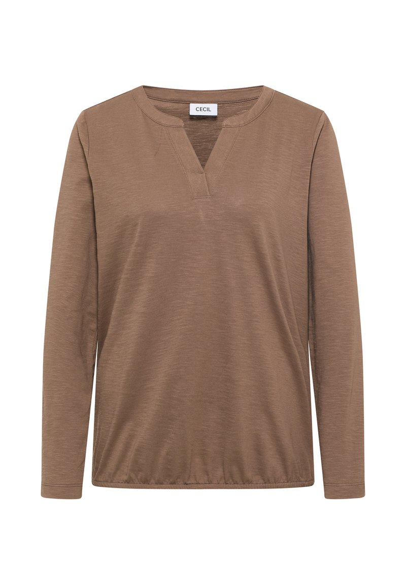 Cecil IM LOOK - Maglietta a manica lunga - braun/marrone - Zalando.it