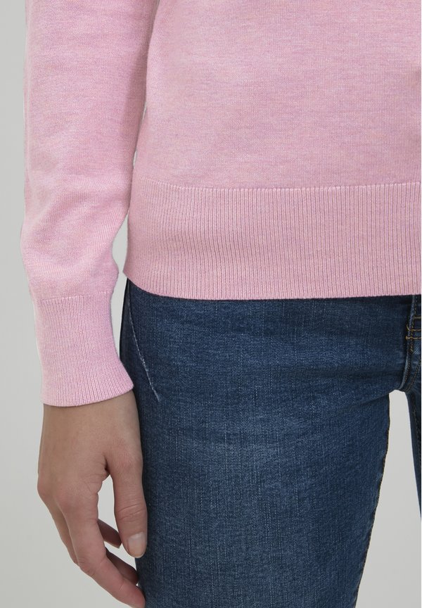 BYPIMBA - Cardigan - mauve mist melange3