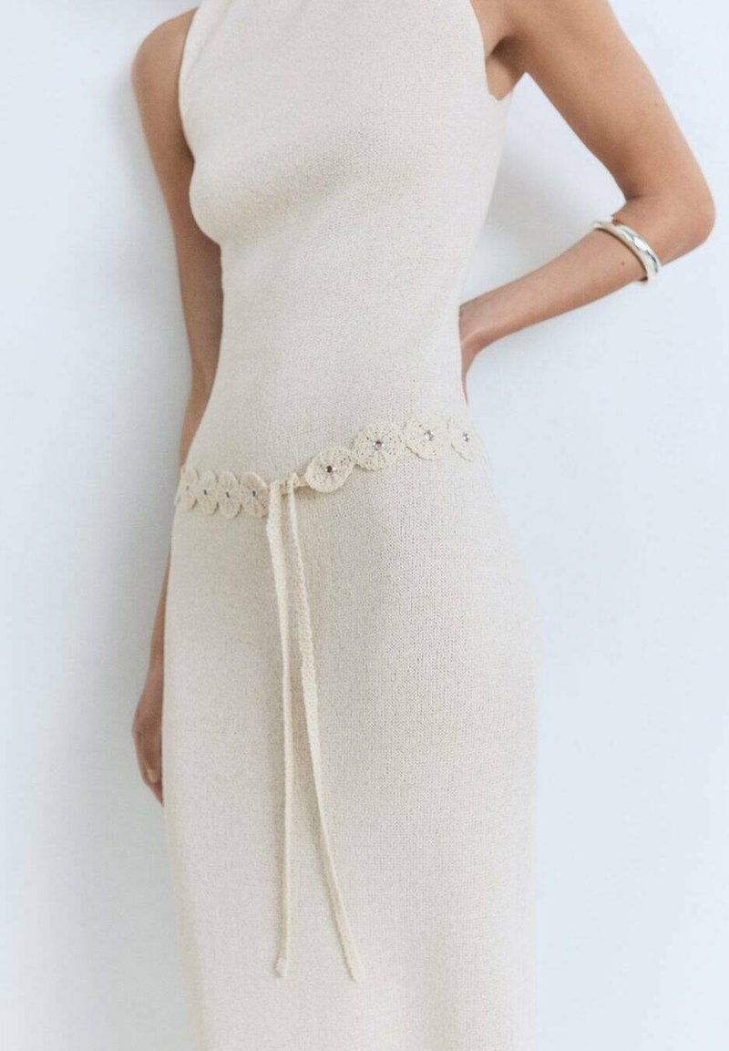 Mango Shift dress - off-white - Zalando.ie