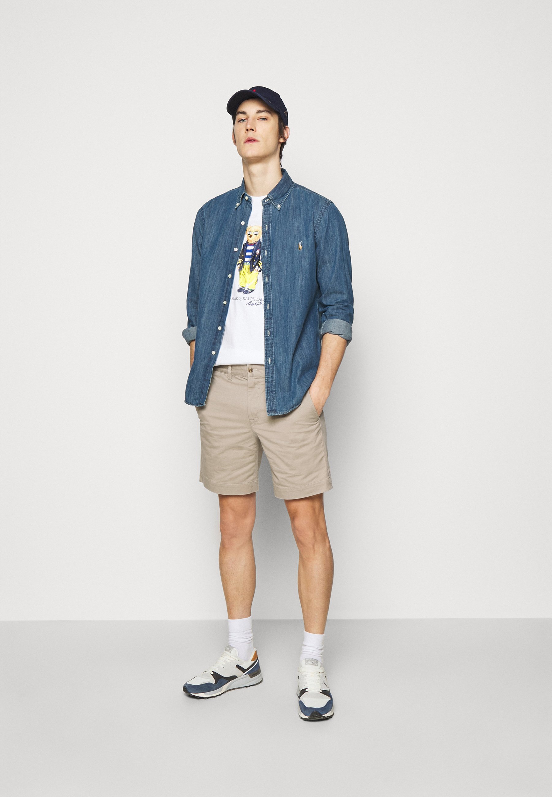 TWILL SHORT - Shorts - khaki/tan 