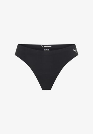 Modibodi, PUMA SEAMFREE LIGHT FLOW PERIOD PANTY THONG - Period underwear - onyx grey