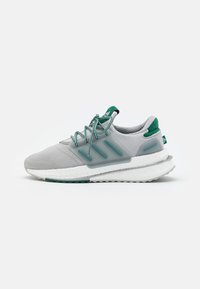 Unselected, grey/collegiate green/silver metallic