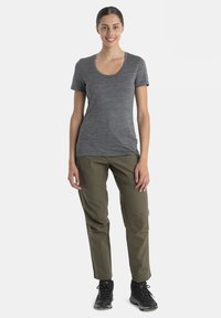 icebreaker MERINO 150 LIGHT WEIGHT TECH LITE II GRAPHIC - T-shirt print - MEDIUM GREY