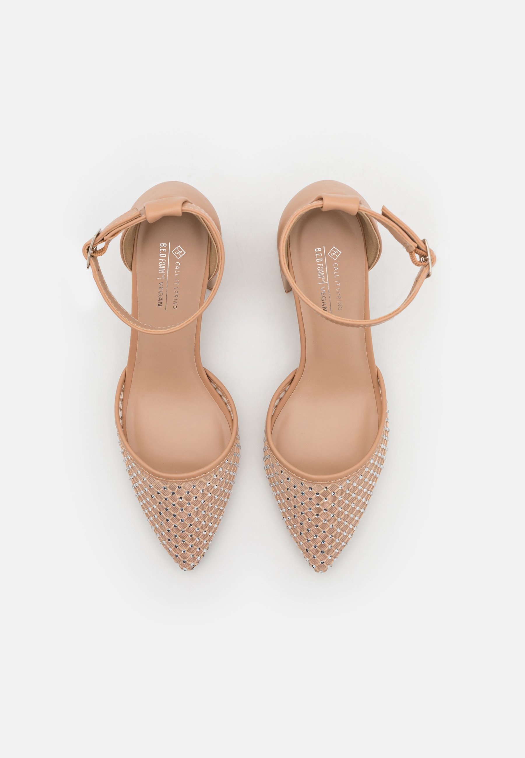call it spring rose gold heels