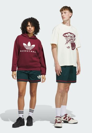 Shorts - aurora ivy   shadow red