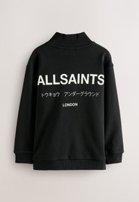 smALLSAINTS UNDERGROUND  HALF ZIPPED  - Sudadera - black