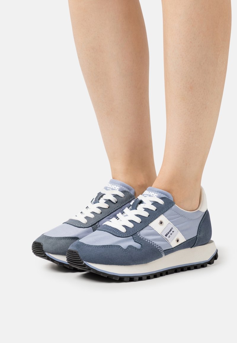 Blauer Sneakersy niskie