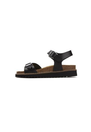 Wedge sandals - black