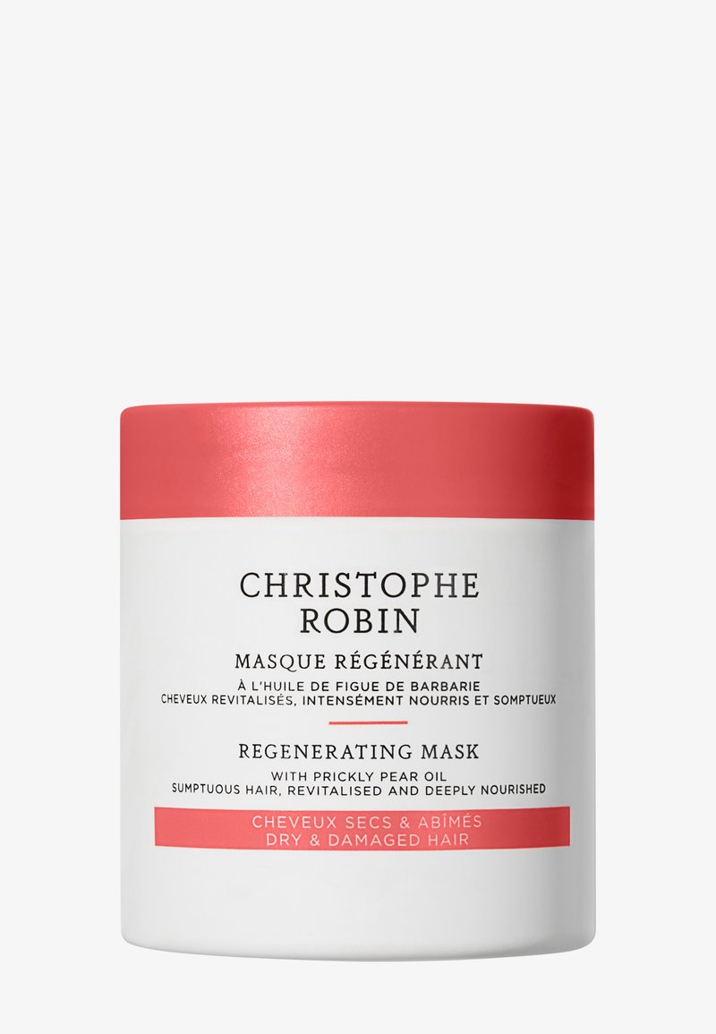 Christophe Robin - REGENERATING MASK WITH PRICKLY PEAR OIL - Maschera per capelli, Ingrandire