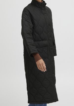 Winter coat - black denim