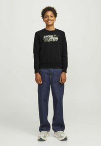 Jack & Jones Junior LOGO MINI - Melegítőfelső - black