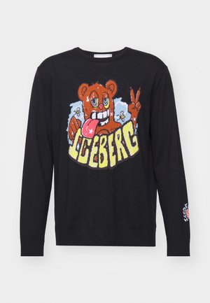 Iceberg MAGLIA GIROCOLLO - Jumper - nero