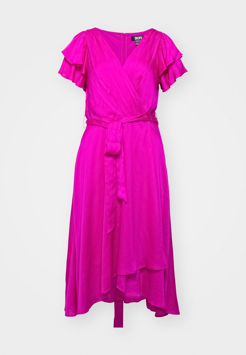 DKNY Cocktailjurk donkerroze