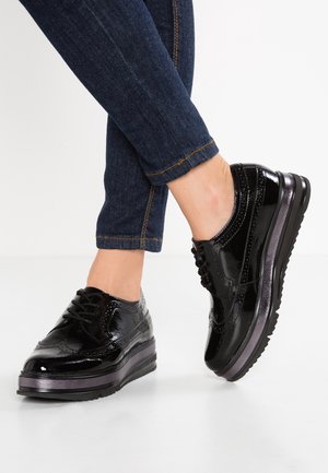 Veterschoenen - black