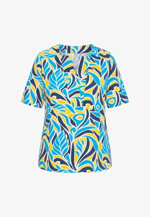 Ulla Popken, SWIRLING , turkusowy