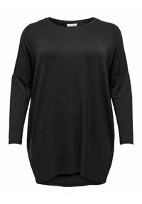 Unselected, dark grey melange