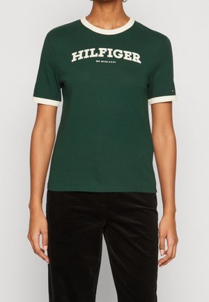 Printtipaita - dark green