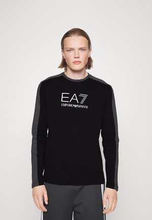 Long sleeved top - black