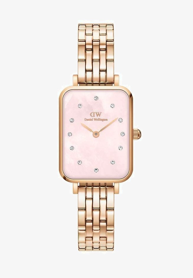 Daniel Wellington QUADRO LUMINE - Käekell - rose gold-coloured
