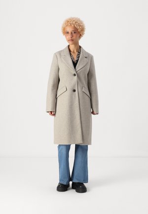 Vero Moda Petite VMFORTUNESARA  - Classic coat - silver mink