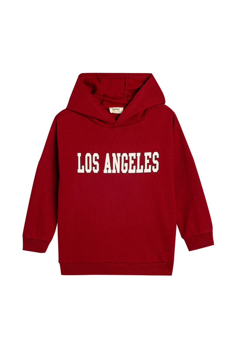 Koton Jersey con capucha - bordeaux