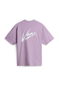 Vans BRUSH SCRIPT LOOSE FIT - T-Shirt print - lavender mist