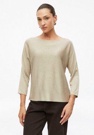 s.Oliver, STRICKPULLOVER - Trui - beige