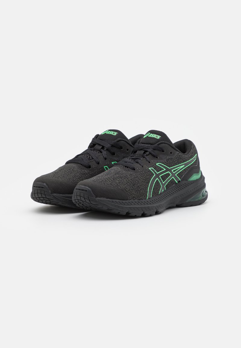 Kinder Wanderschuhe | ASICS GT 1000 11 UNISEX Laufschuh Stabilität graphite grey/new leaf/dunkelgrau-meliert - RT59816 Kinder Wanderschuhe | ASICS GT 1000 11 UNISEX Laufschuh Stabilität graphite grey/new leaf/dunkelgrau-meliert - RT59816