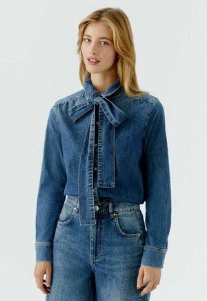 Hemdbluse - darkblue denim