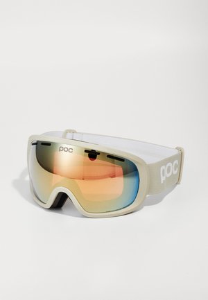 FOVEA CLARITY UNISEX - Ski goggles - mineral grey/sunny gold-coloured