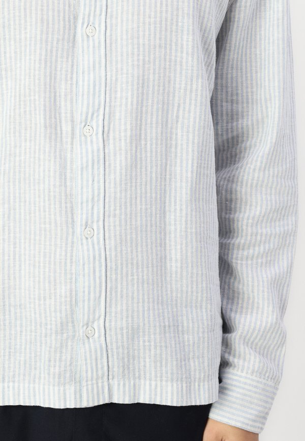 Linen-Blend Button-Through Shirt - Shirt4