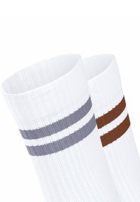 ESPRIT Calzini Uomo Tennis Stripe 2-Pack | Cotone Biologico Traspirante, Sportivi Spessi, A Righe, Confezione Da 2 Paia, Taglie 39-42/43-46