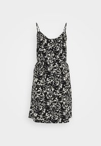 ONLNOVA LIFE LUX STRAP BUTTON DRESS - Blusenkleid - black