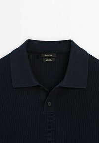 Massimo Dutti Piké - dark blue