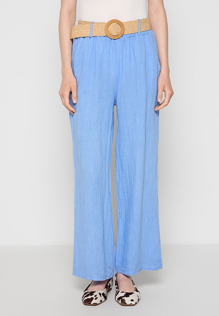 Le Monde du Lin Broek lichtblauw