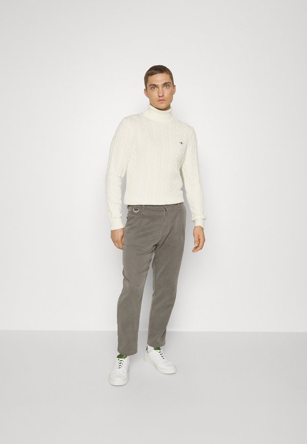 CABLE TURTLE NECK - Jumper - cream3
