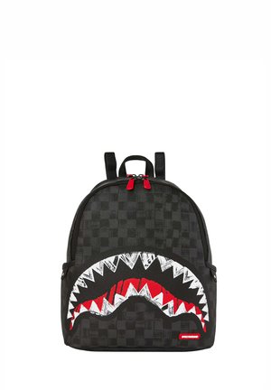 SCRIBBLE SHARK SAVAGE - Rugzak - black