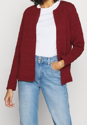 Vest - dark red