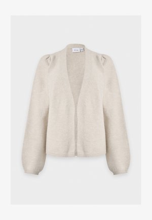 VILA, VIKEHLA OPEN CARDIGAN - Kardigán - birch