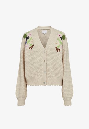 Nümph, NUMAGGIE CARDIGAN - Gilet - whitecap gray
