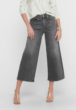 Flared-farkut - grey denim