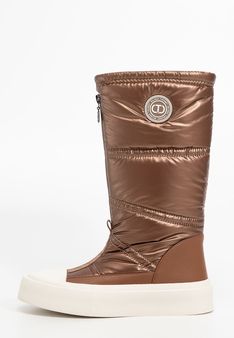 TWINSET Snowboots donkerbruin TWINSET Snowboots donkerbruin