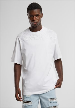 STUDDED TEE - T-shirts print - white