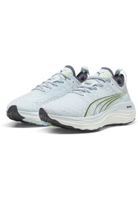 Puma FOREVER NITRO - Chaussures de running sur route - nitro blue fizzy apple galactic gray